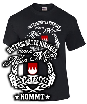 Unters. Niemals einen Franken - Unisex T