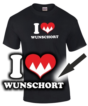 I love Wunschort - Unisex T