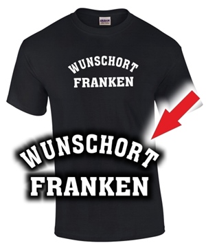 WUNSCHORT Franken - Unisex T