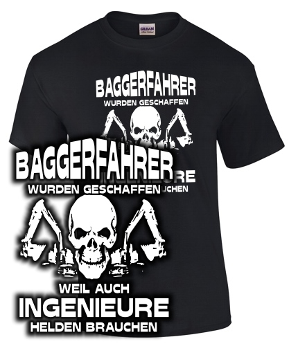 Baggerfahrer wurden geschaffen...
