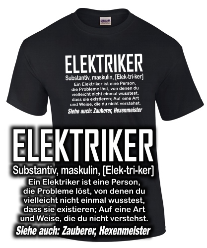 ELEKTRIKER, Substantiv, maskulin...