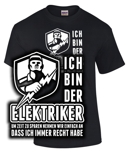 ICH BIN DER ELEKTRIKER - um Zeit zu Sp..