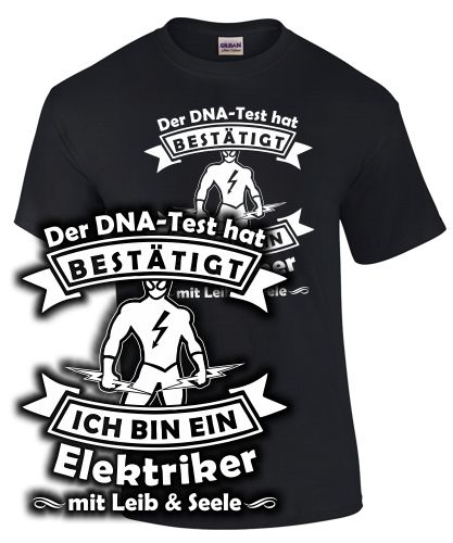 Der DNA-TEST ha best. i. b. e. Elektrike