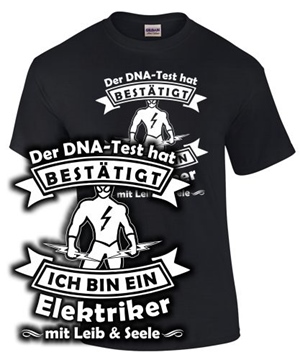 Der DNA-TEST ha best. i. b. e. Elektrike