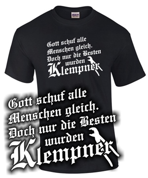 Gott schuf alle Menschen... Klempner