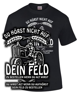 DU H�RST NICHT AUF, DEIN FELD...