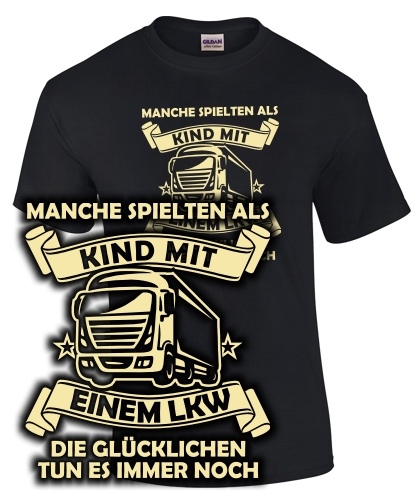 Manch spielten als Kind mit einem LKW