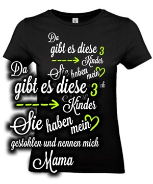 Da gibt es diese 3 Kinder, Sie haben...