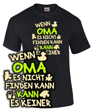 Wenn Oma es nicht findet...