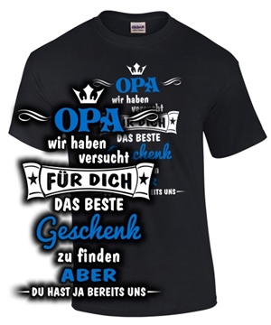 Opa, wir haben versucht das beste Gesch.