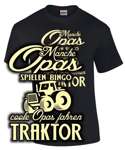 Manche Opas spielen Bingo...Traktor