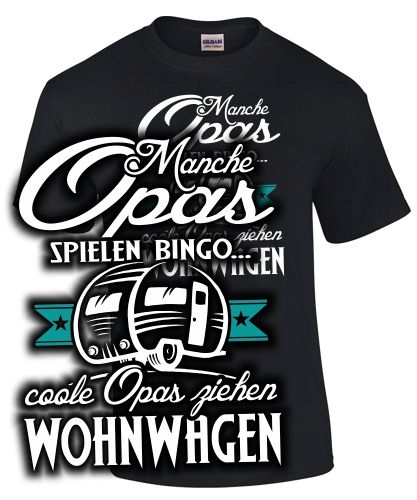 Manche Opas spielen Bingo...Wohnwagen