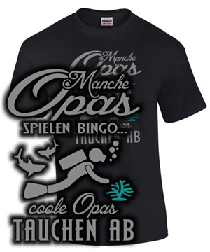 Manche Opas spielen Bingo...tauchen ab