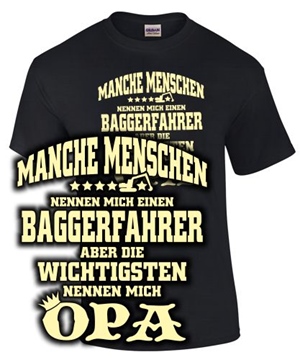 Manche Menschen... Baggerfahrer.. Opa