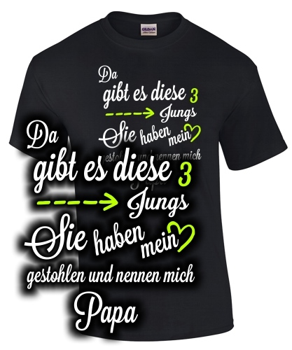 Da gibt es diese 3 Jungs... Papa