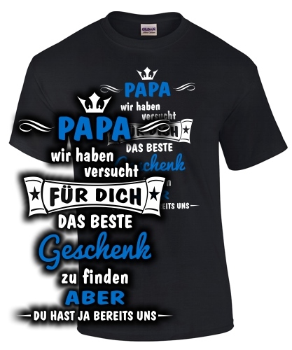Papa wir haben versucht f�r dich...