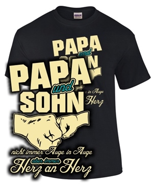 Papa & Sohn, Herz an Herz