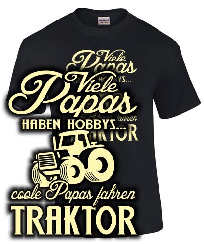 Viele Papas haben Hobby`s..Traktor