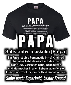 Papa, Substanitv, maskulin [Pa-pa]