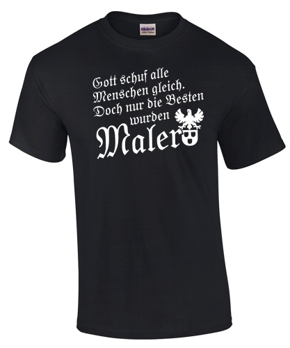 Gott schuf alle Menschen gleich - Maler