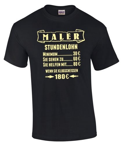 Maler Stundenlohn...