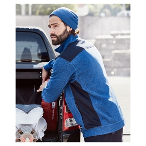 J&N - Herren Workwear Strickfleece Jacke
